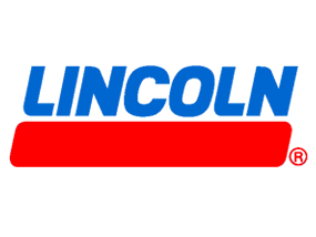 Falex as nossas marcas Logotipo da marca Lincoln: lubrificação industrial