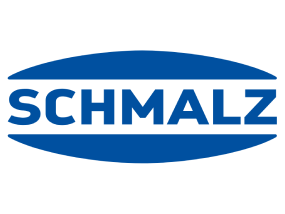 Falex as nossas marcas Logotipo da marca Schmalz: sistema de manuseio a vácuo